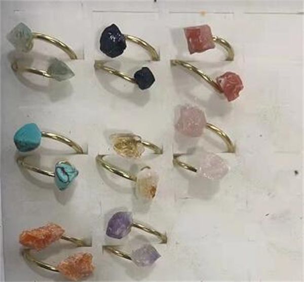 

natural stone ring