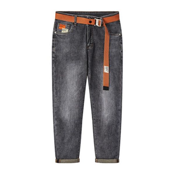 

men's jeans 2021 leisure trend in spring and summer, Blue