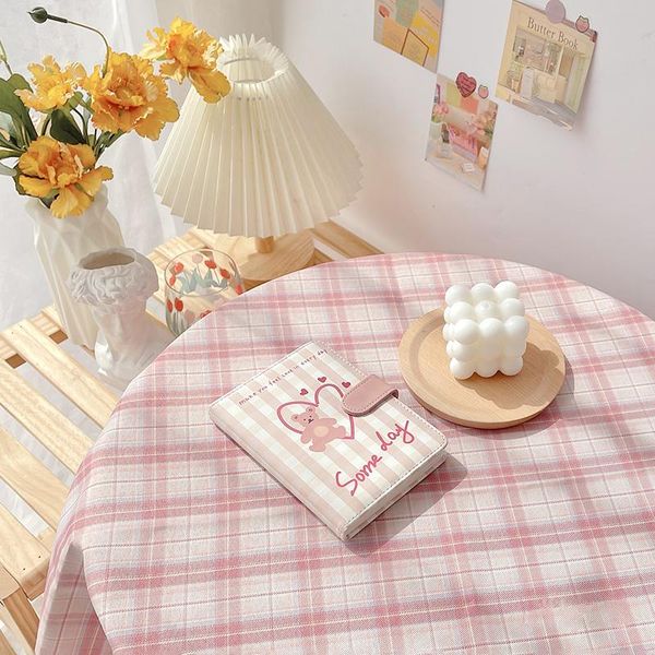 

table cloth ins checkered tablecloth girly heart dining cuisine party cover picnic desk rectangular