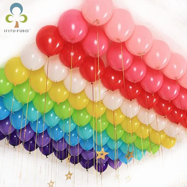 

pearl balloons 10 inch thick 1.2 g birthday ballons decorations wedding pink white purple globos party wholesale gyh decoration
