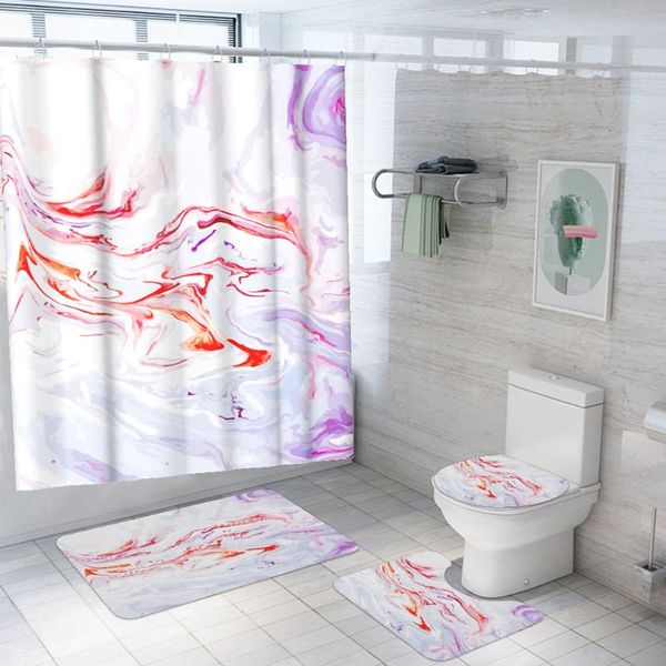 

shower curtains toilet curtain and rugs waterproof bathroom set