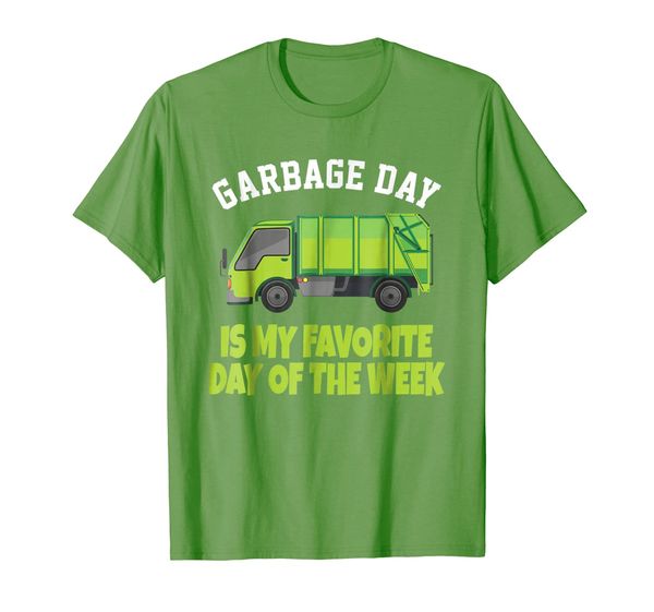 

Garbage Day Truck T-Shirt - Waste Disposal Dumpster Tee, Mainly pictures