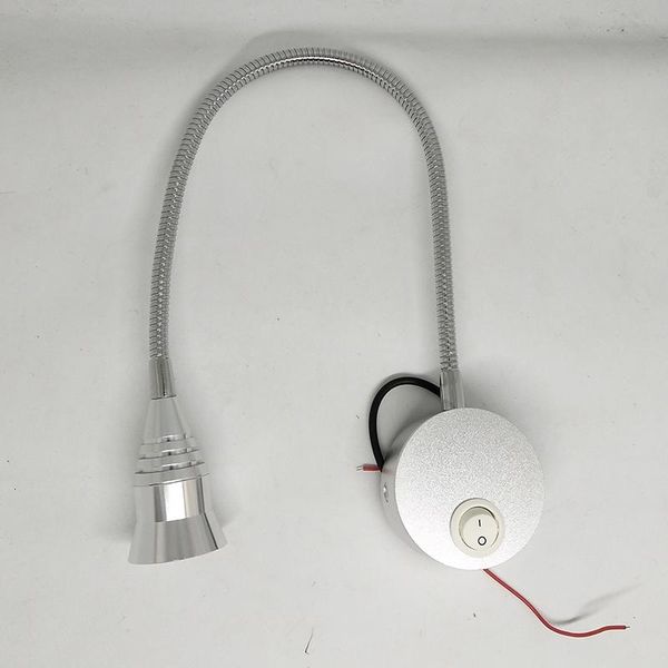 

wall lamp ac85-265v 1w led gooseneck mounted swing arm lights