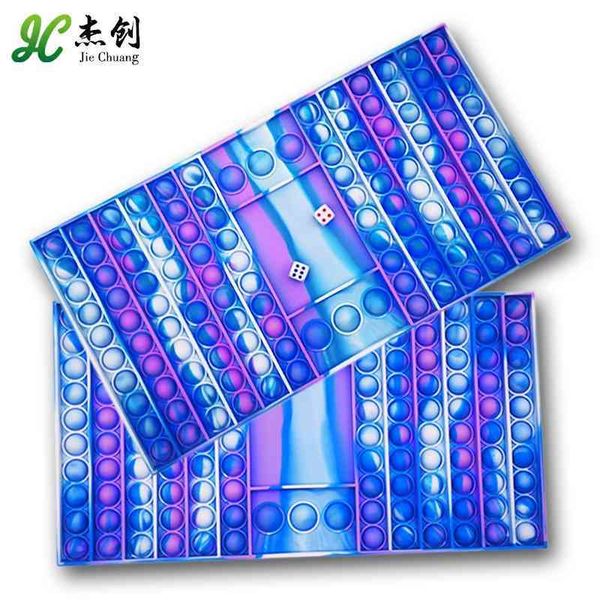 

new large dice chessboard silicone children's educational toy rat killing pioneer game