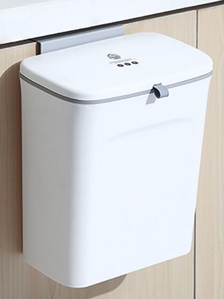 

waste bins white kitchen europe plastic bin rectangle modern dustbin for paper basket eco friendly poubelle home decoration 50ljt