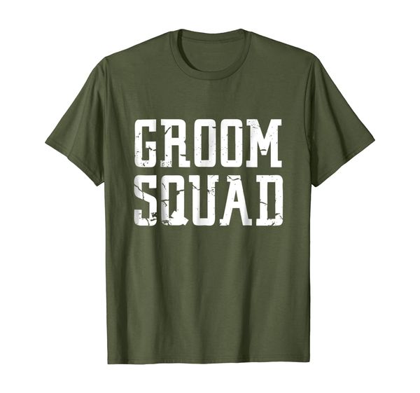 

Groom Squad T-Shirt - Bridal Party Groomsmen Shirt, Mainly pictures
