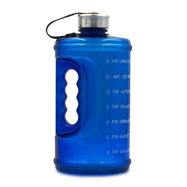 

water bottle 2.2l motivation with time marker outdoor camping hiking backpacking fitness workout sports