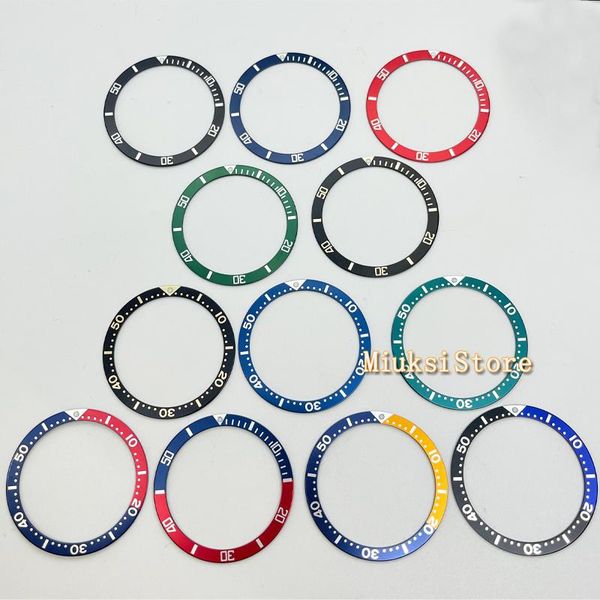 

repair tools & kits aluminum watch bezel insert 39mm fit for 45mm case men's ring replacement spare parts