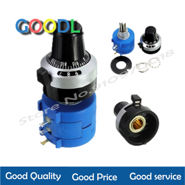 

smart home control 3590s-2 3590s serie potenciÃ³metro de precisiÃ³n multigiro 10 anillo resistencia ajustable + 1 pieza giros conteo dial gira
