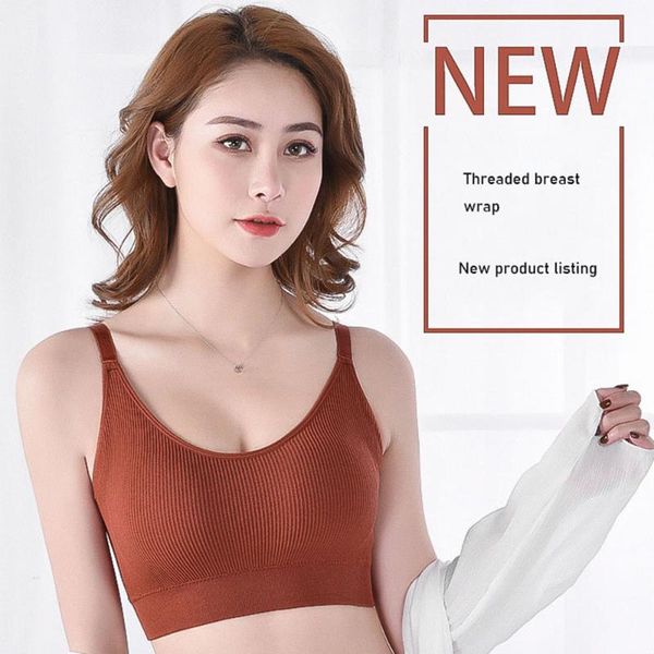 

ladies underwear bra u-shaped camisole sports fitness seamless beauty back wrapped chestno steel ring yoga outfit