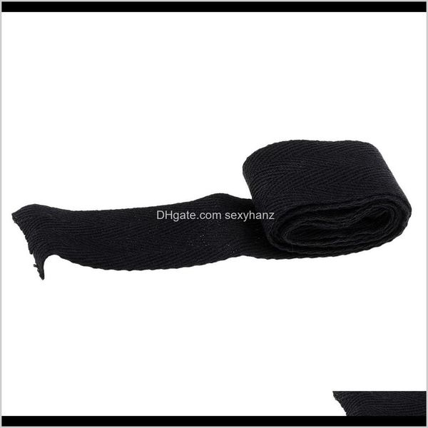 

notions tools apparel drop delivery 2021 cotton fabric tape sewing strap webbing bag binding belt making craft 0wshc, Black
