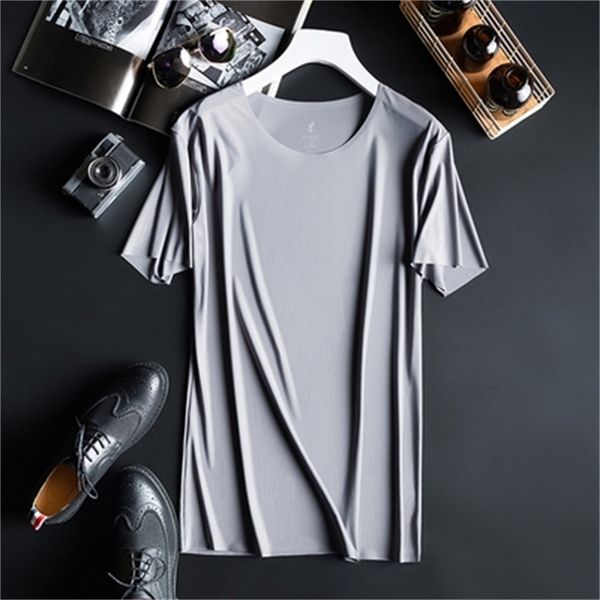 

long-sleeved t-shirt men's tide brand printing trend clothes round neck autumn base 210420, White;black