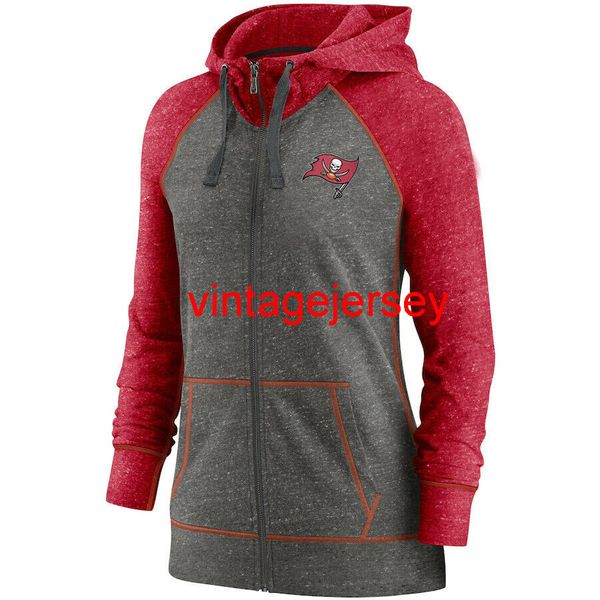 

2021 tampa women's gym vintage raglan full-zip hoodie s-3xl, Blue;black