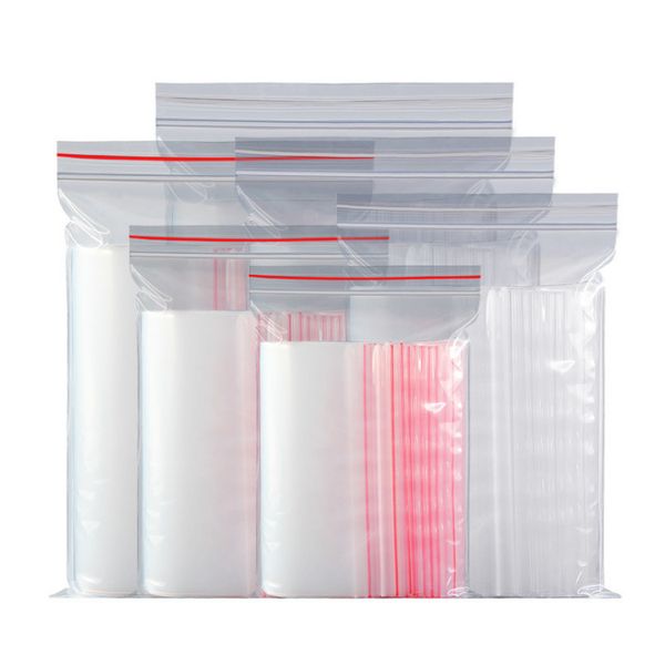 

bag transparent pe plastic self-sealing multiple specifications