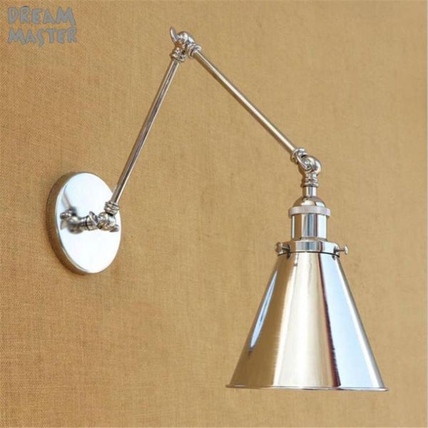 

wall lamps chrome plated mounted sconces modern sconce lustre metal painted silver light dream master