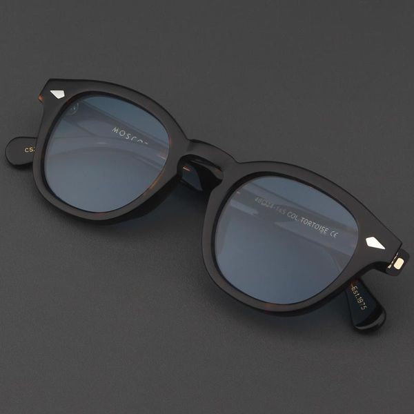 

fashion sunglasses frames lemtosh blue depp eyewear, Black