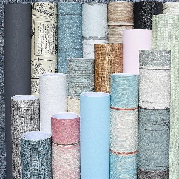 

wallpapers wood grain floor sticker diy self-adhesive pvc film paste creative waterproof and oil resistant
