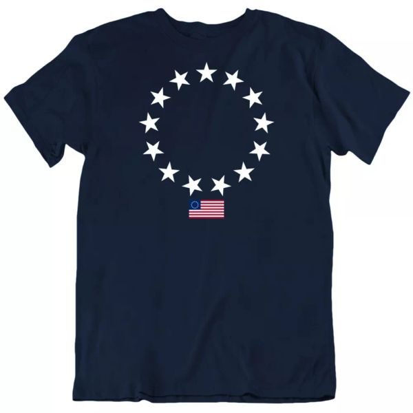 

betsy ross american flag usa proud t shirt, White;black