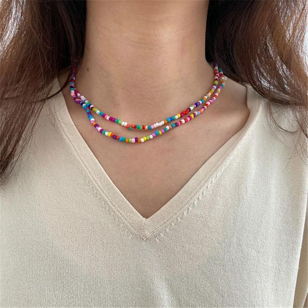 

chains 2021 fashion women's bohemian personality chain necklace on the neck jewellery lightweight exclusive, Silver