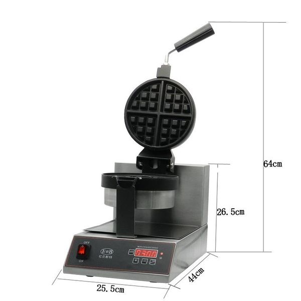 

commercial muffin machine thickened template non-stick finish plaid q cake making rotating waffle maker bread makers