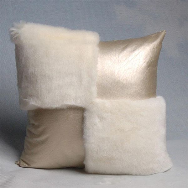 

pillow case pillowcase pu leather simulation european style sofa cushion bedside backrest square