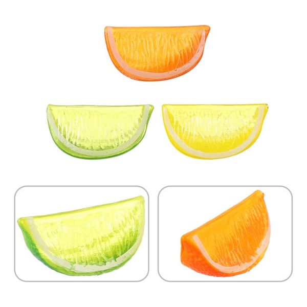 

party decoration 12pcs simulation blocks pography props fruit decor