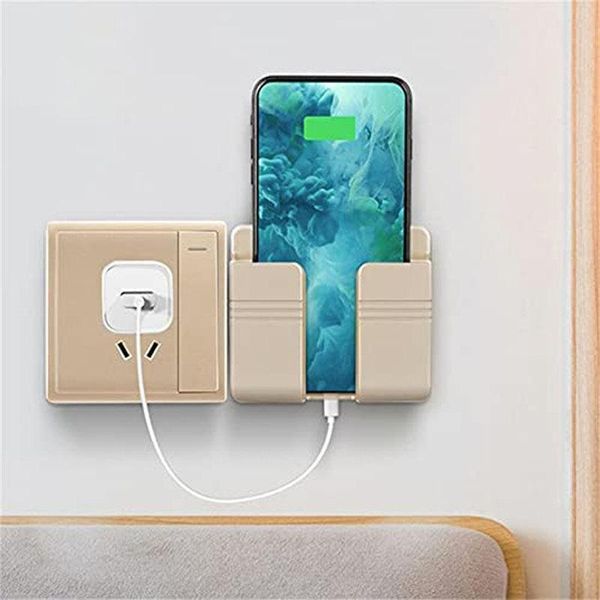 

cell phone mounts & holders ukgo universal mobile charging hanging holder bracket wall mounted remote control headphone cable wire hook stor