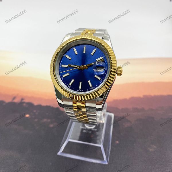 

aaa+ mens 41mm polish the outer ring watches folding oysterclasp diamond dial scratch resistant sapphire 2813 movement watch automatic fashi, Slivery;brown