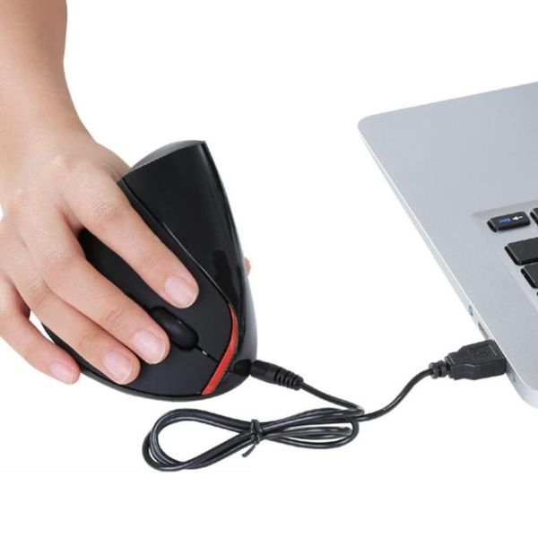 

wireless mouse ergonomic optical 2.4g 2400dpi colorful light wrist healing vertical mice gaming gamer