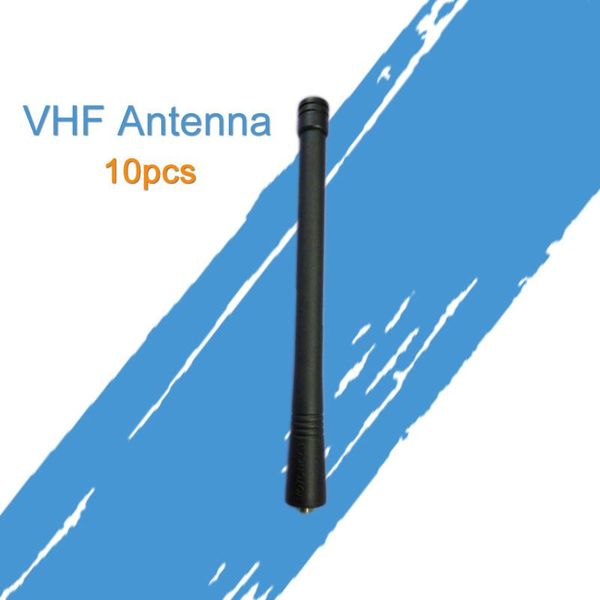 

walkie talkie 10 x vhf antenna for motorola radios talkies gp88 gp88s gp328 gp338 plus 6inch (15cm) 136-174 mhz