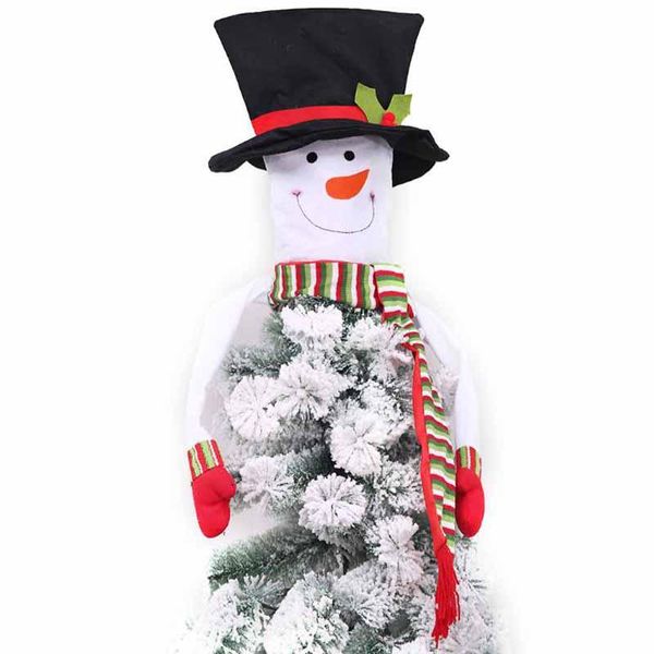 

christmas decorations 2 sizes cute snowman tree er for accessories party supplies ornament