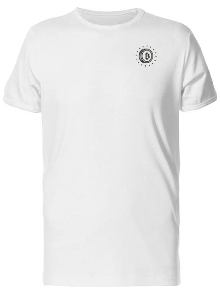 

upperside bitcoin coin men's tee -image by shutterstock, White;black