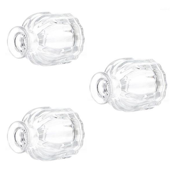 

storage bottles & jars 3pcs glass diffuser essential oil containers