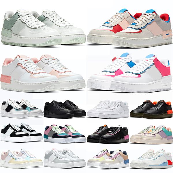 

shadow running shoes men women triple black white pale ivory spruce aura sail cotton candy mens womens trainers sports sneakers