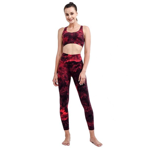 

yoga outfit women's dress summer naked 2 piece tight body fitness set
