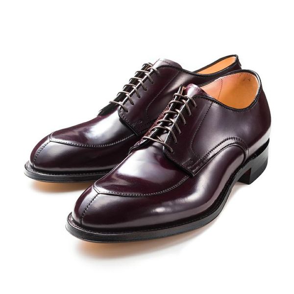 

dress shoes derby bridegroom wedding office formal fashion men genuine leather original designer, Black