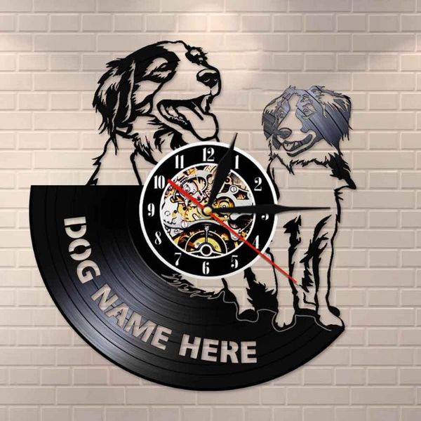 

wall clocks kooikerhondje clock custom dog name record nederlands breed personalized small cager kooiker