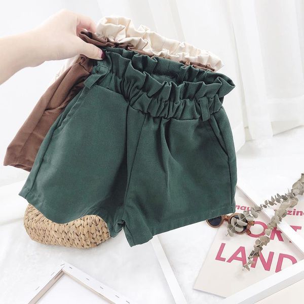 

shorts beach pants summer all-match baby korean girl loose p5562, Black
