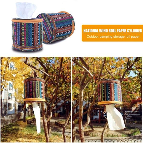 

tissue boxes & napkins paper towel holder case outdoor camp picnic toilet roll storage box hiking practical accessaries supplies parts