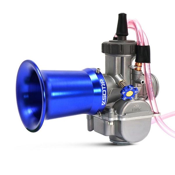 

motorcycle fuel system for carburetor air filter horn cup 50mm wind velocity stacks 24/26/28/30mm carb motorbike accessories