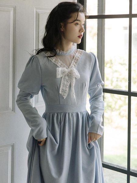 

casual dresses 2021 fashion women's clothing full vintage women dress, Black;gray