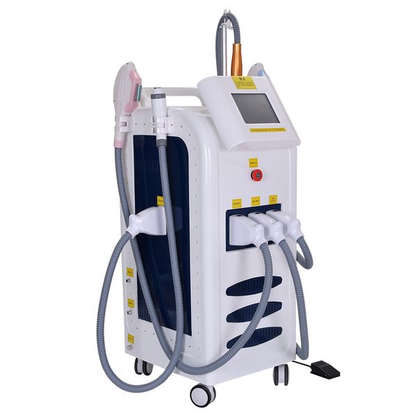 

multifunction 4 in 1 vertical 360magneto-optical+pico+rf epilators machine q switch laser removal tattoo remove machine picolaser beauty equ
