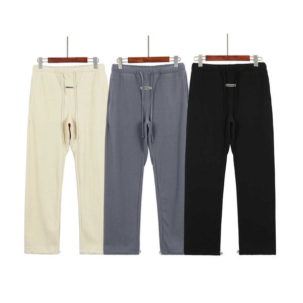 

feel of god essentials casual pants4swz, Black