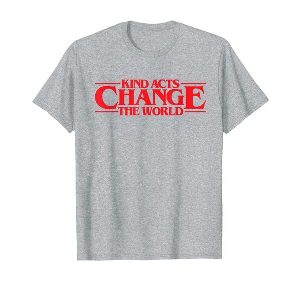 

kind acts change the world anti bullying week unity day t-shirt, White;black