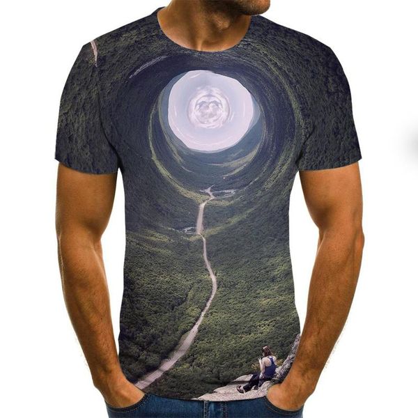 

men's t-shirts fashion t-shirt 3d fine printed pattern short-sleeve summer casual tee o-neck male brand, White;black