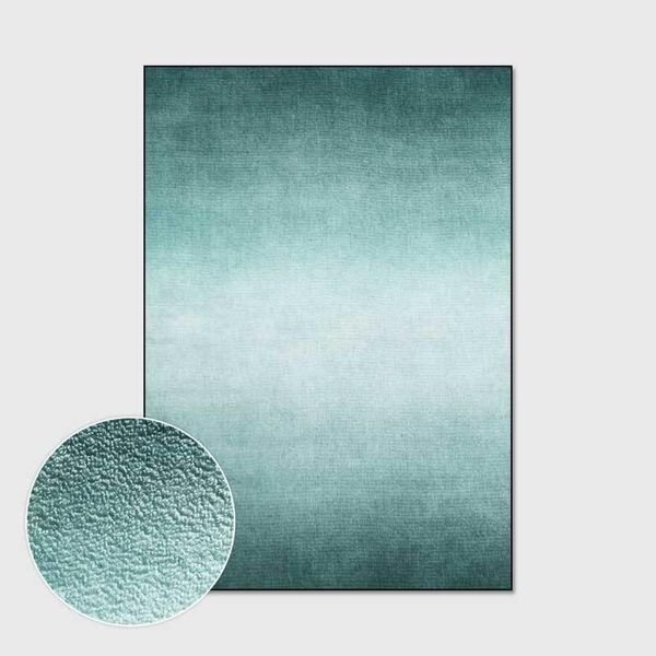 

carpets geometric gradient color green blue non-slip carpet for living room mat washable bedroom decoration rugs home decor