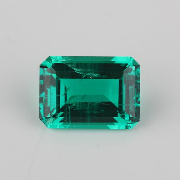 

loose gemstones 9*11mm hydrothermal emerald stone for jewelry., Black