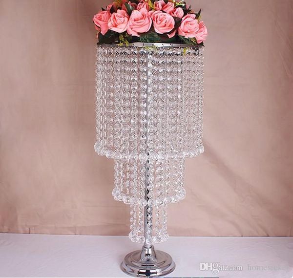 

vases wedding decoration crystal flower vase for home decor/handmade of