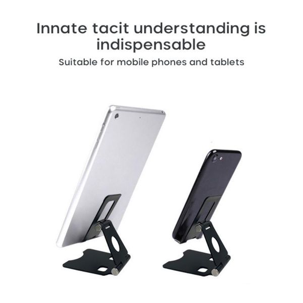 

universal adjustable aluminum alloy mobile phone live deskholder portable multi function stand bracket cell mounts & holders