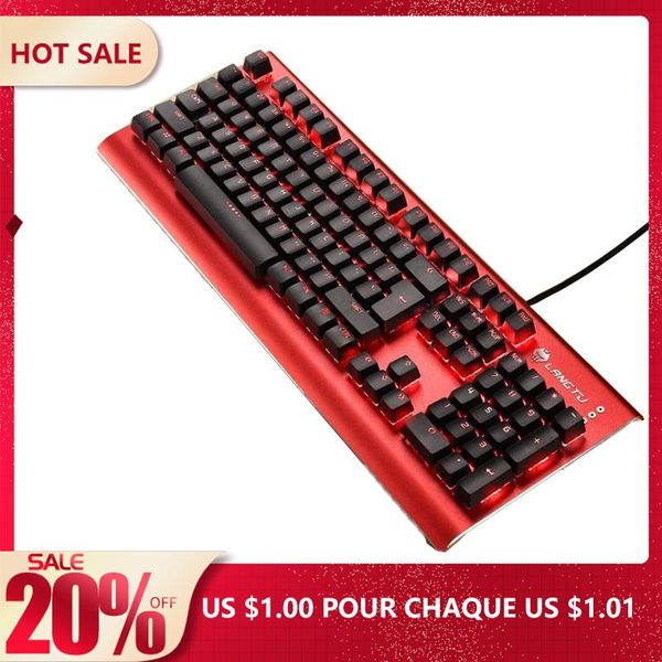 

gaming keyboard 104 keys wired usb receiver mechanical support backlight keyboards